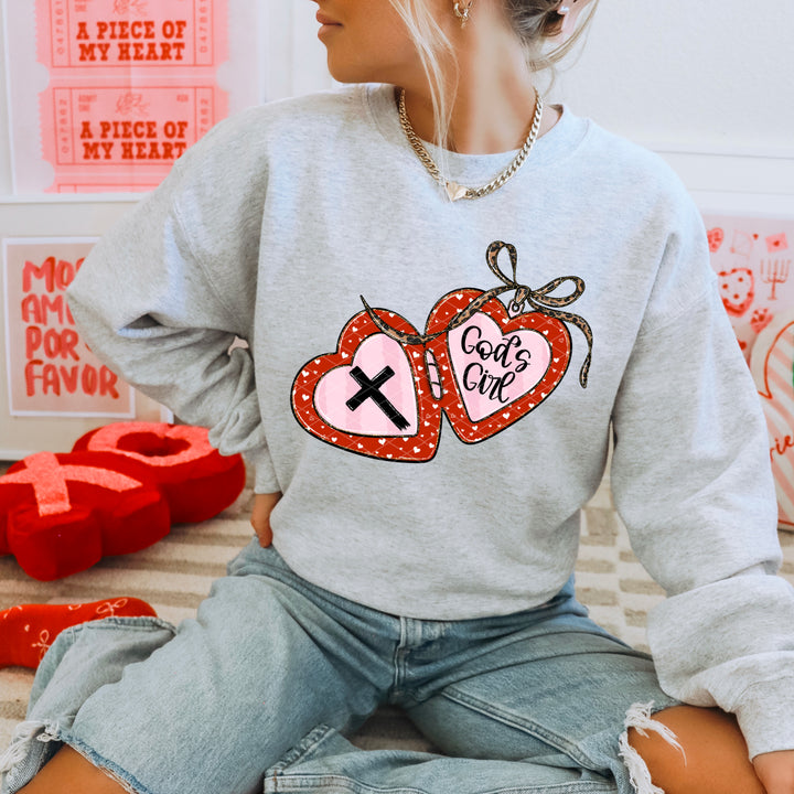 Gods Girl Locket DTF Print