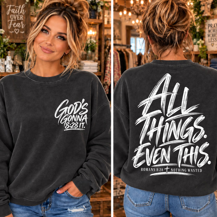 Gods Gonna DTF Print