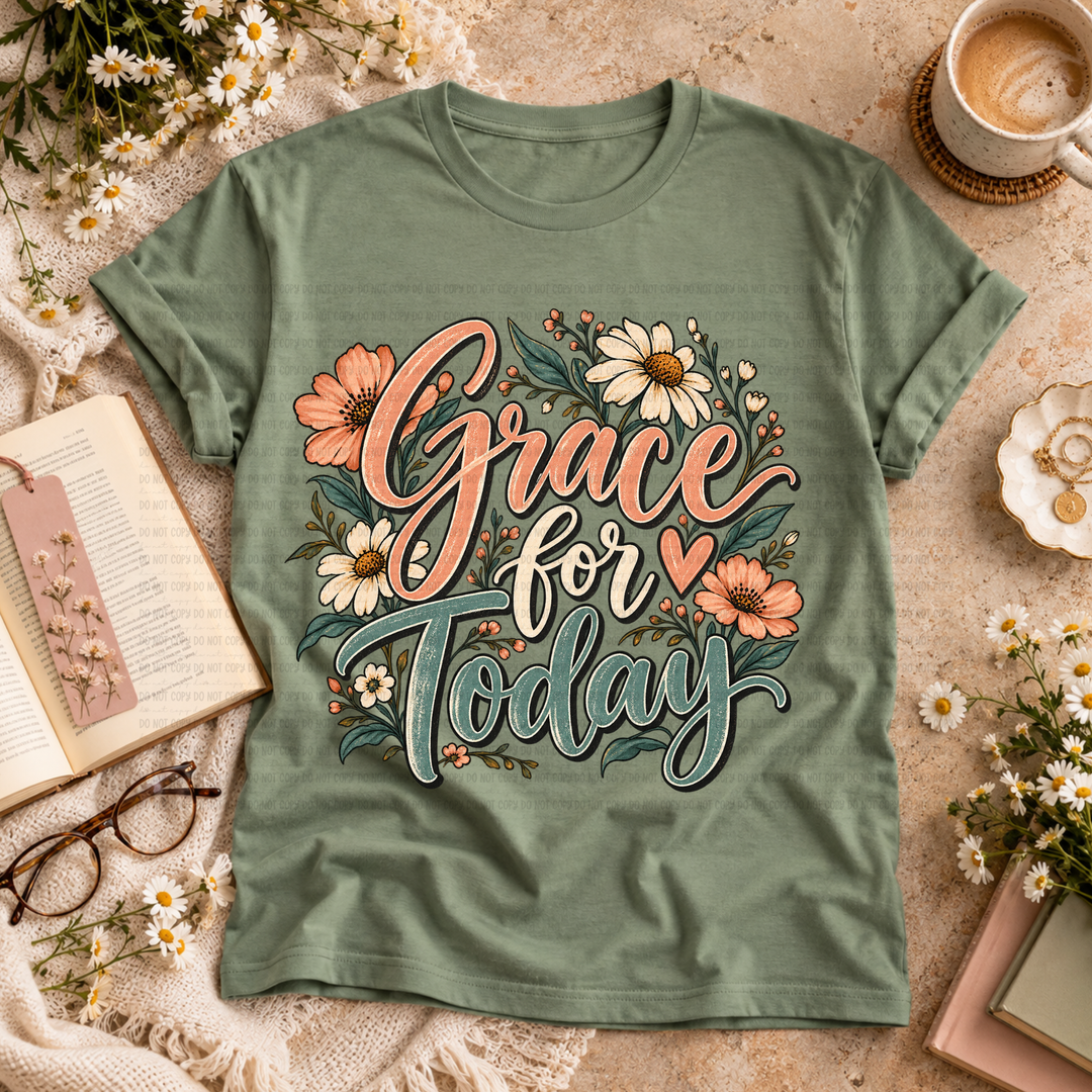 Grace For Today DTF Print