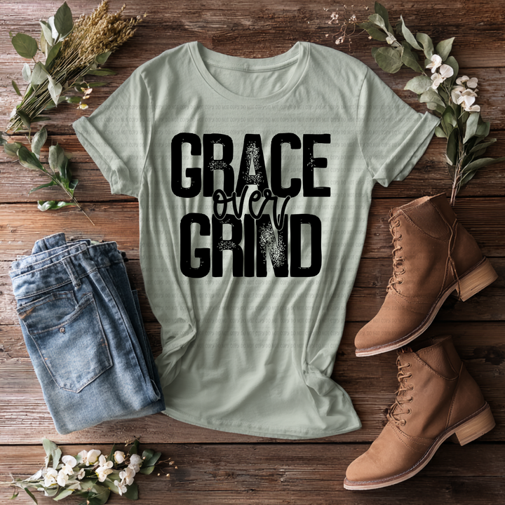 Grace Over Grind DTF Print