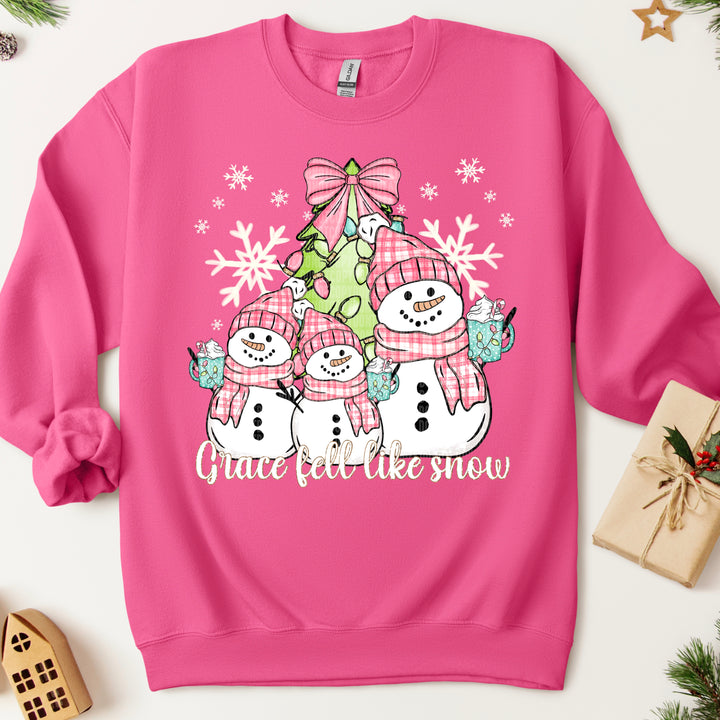 Grace Fell Like Snow DTF Print