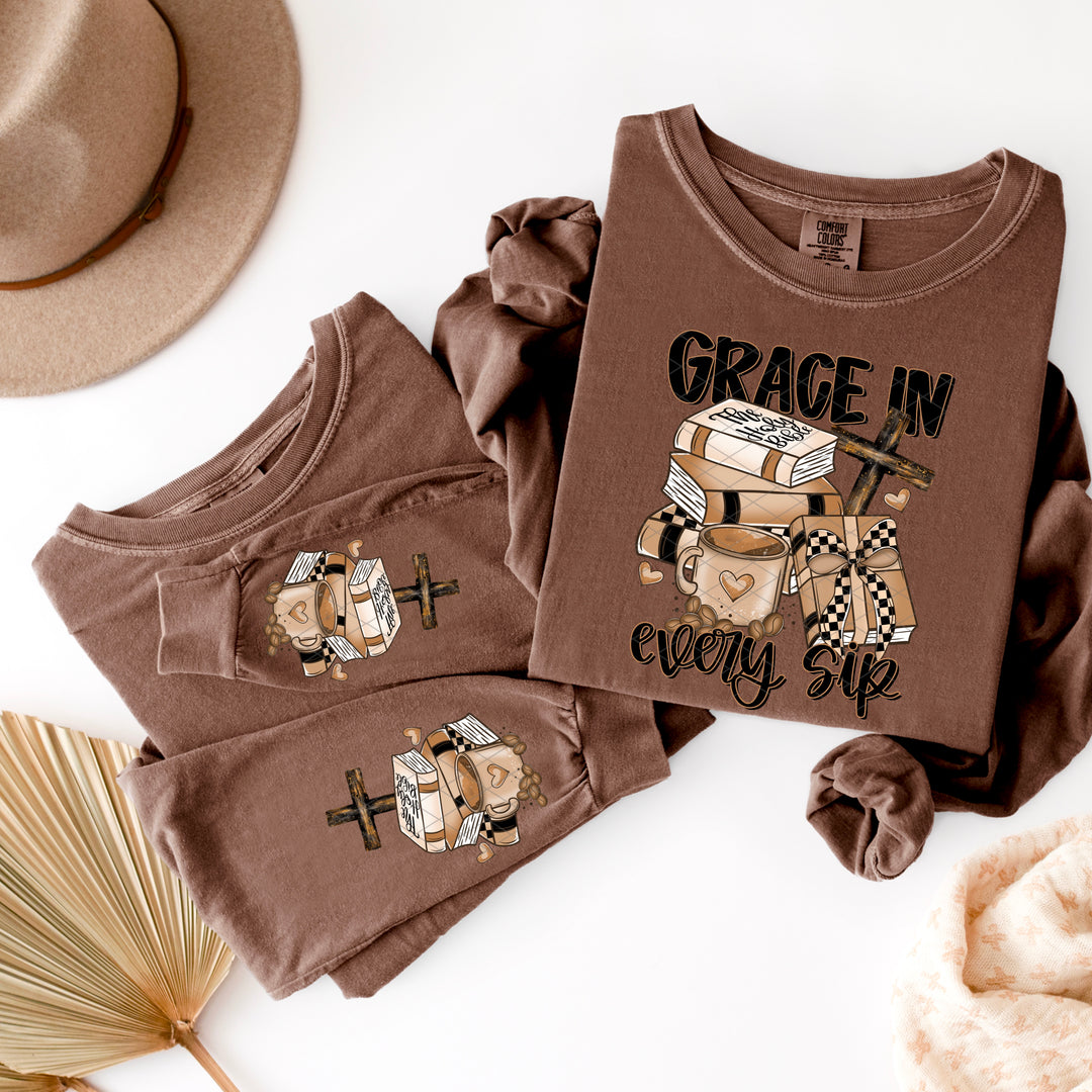 Grace In Every Sip FRONT DTF Print
