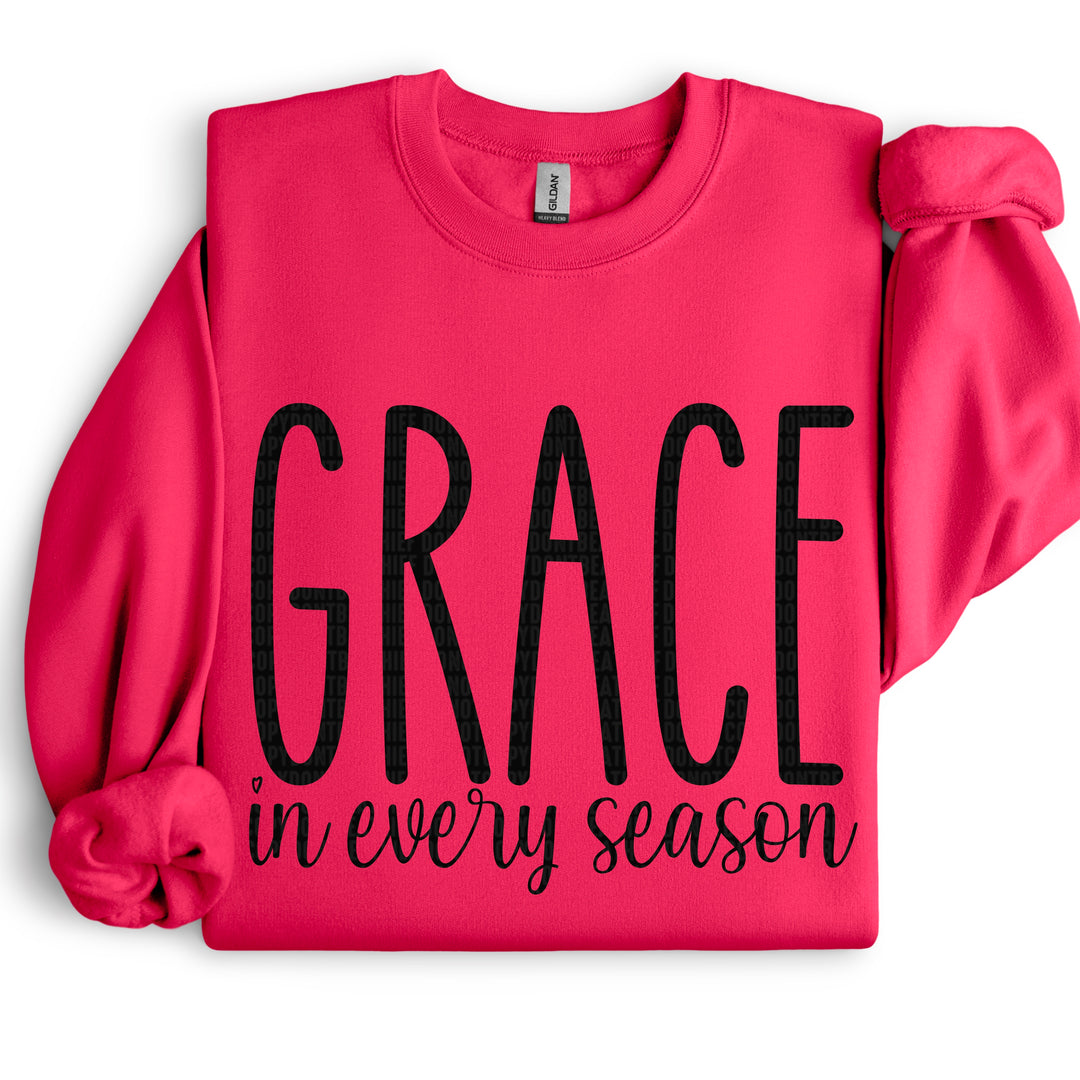 Grace In Every Season DTF Print