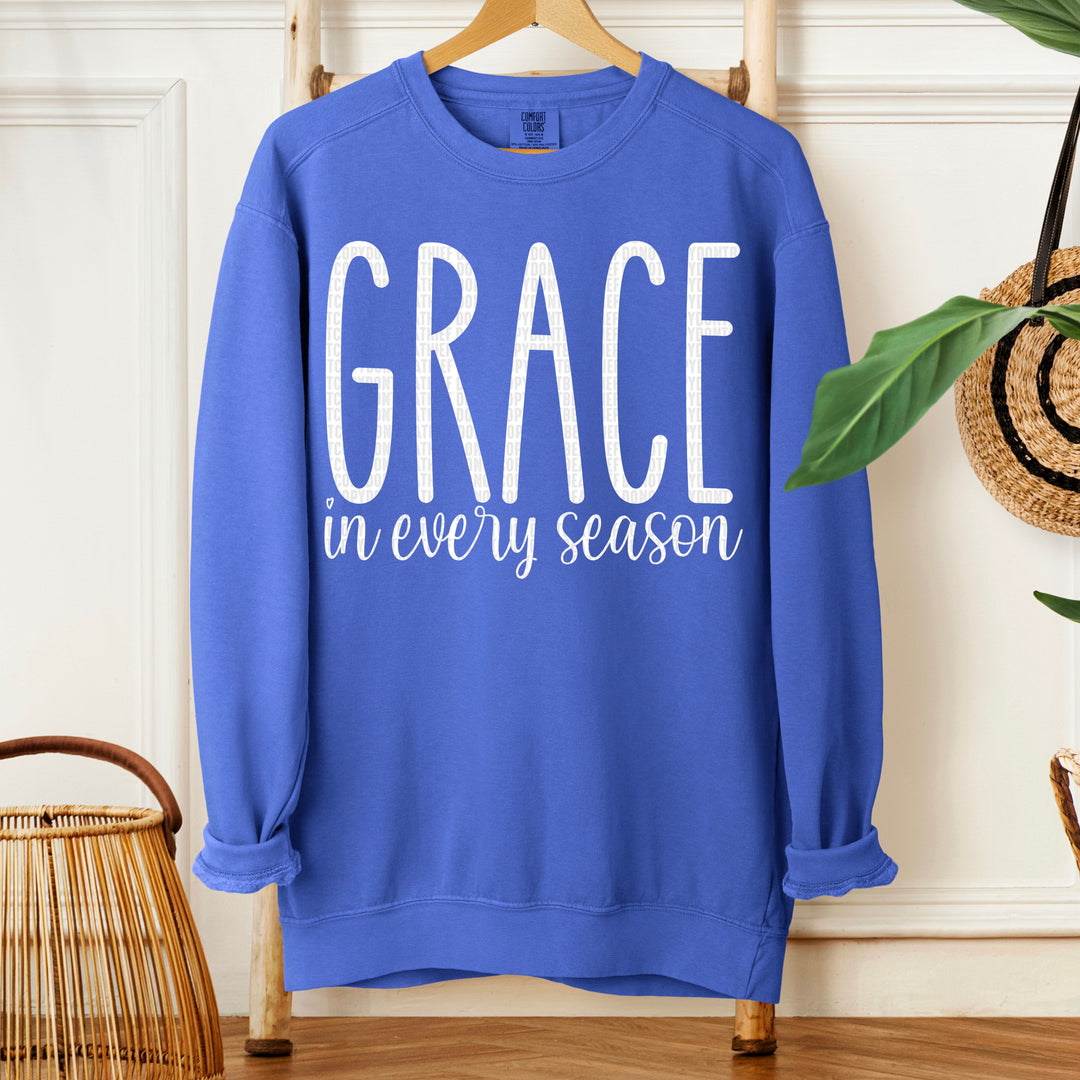 Grace In Every Season DTF Print