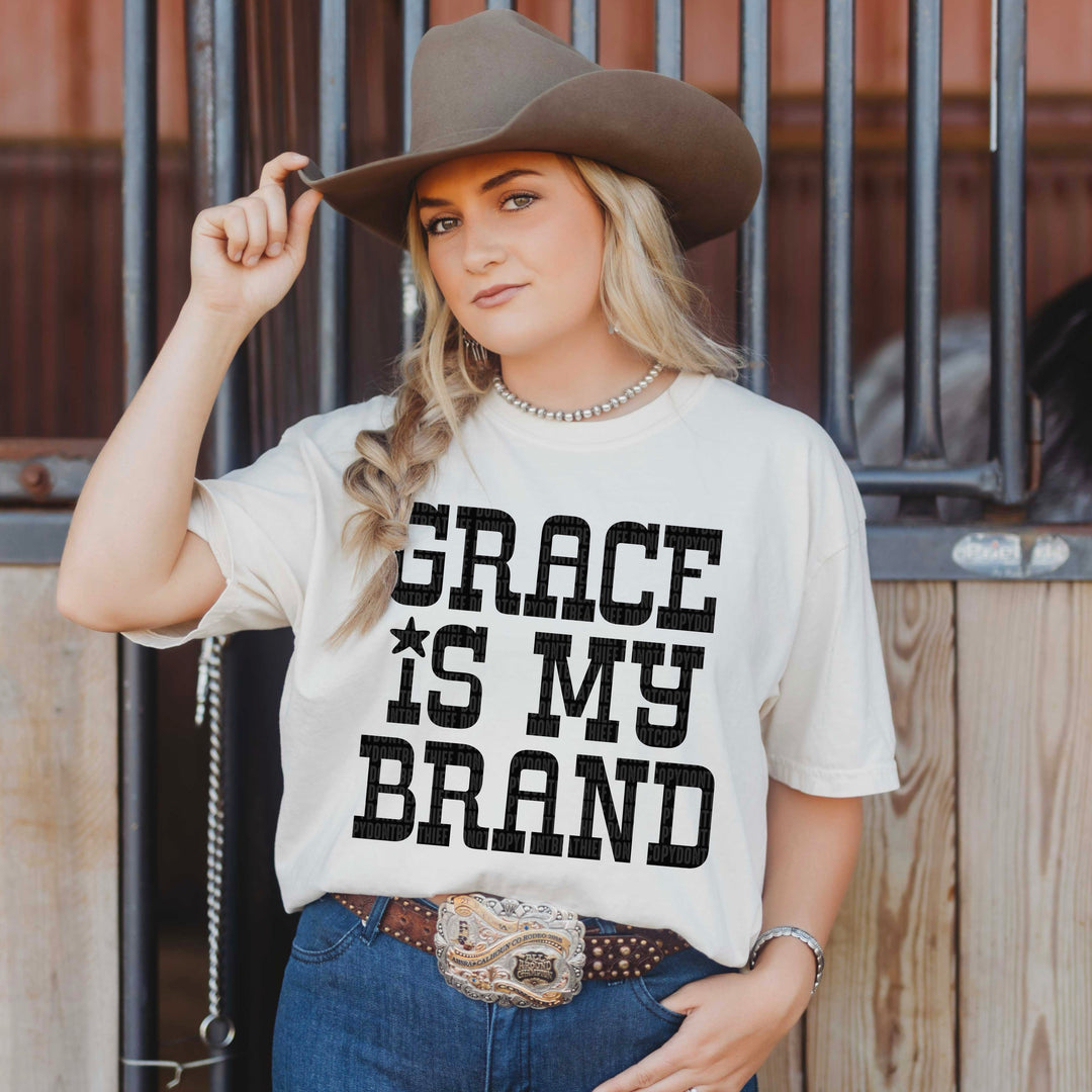 Grace Is My Brand DTF Print