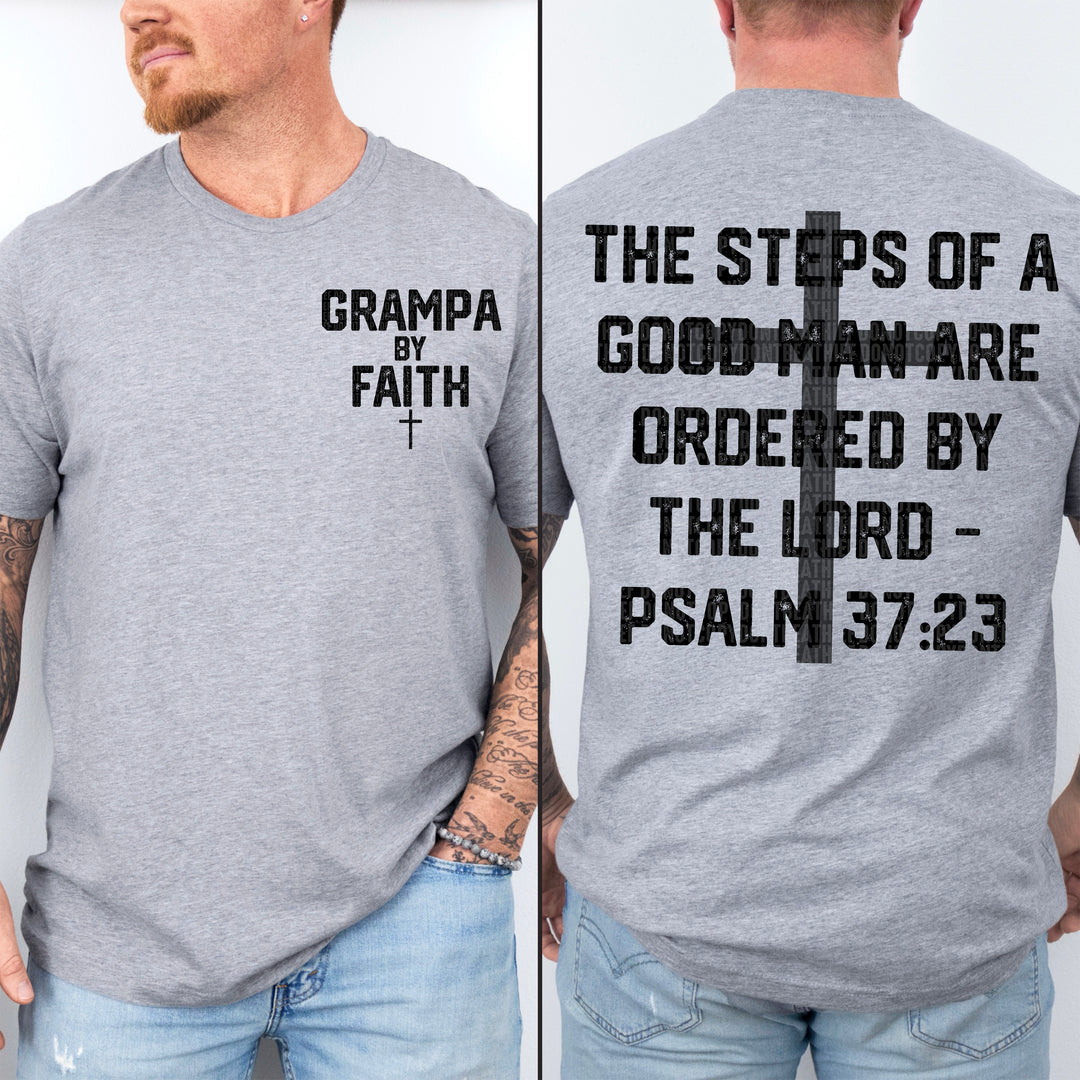 Psalm 37:23 Fathers Day Collection POCKET DTF Print