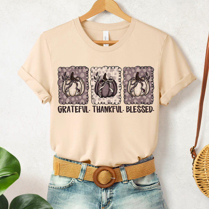 Grateful Thankful Blessed DTF Print