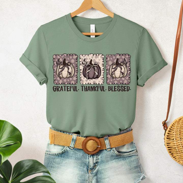Grateful Thankful Blessed DTF Print