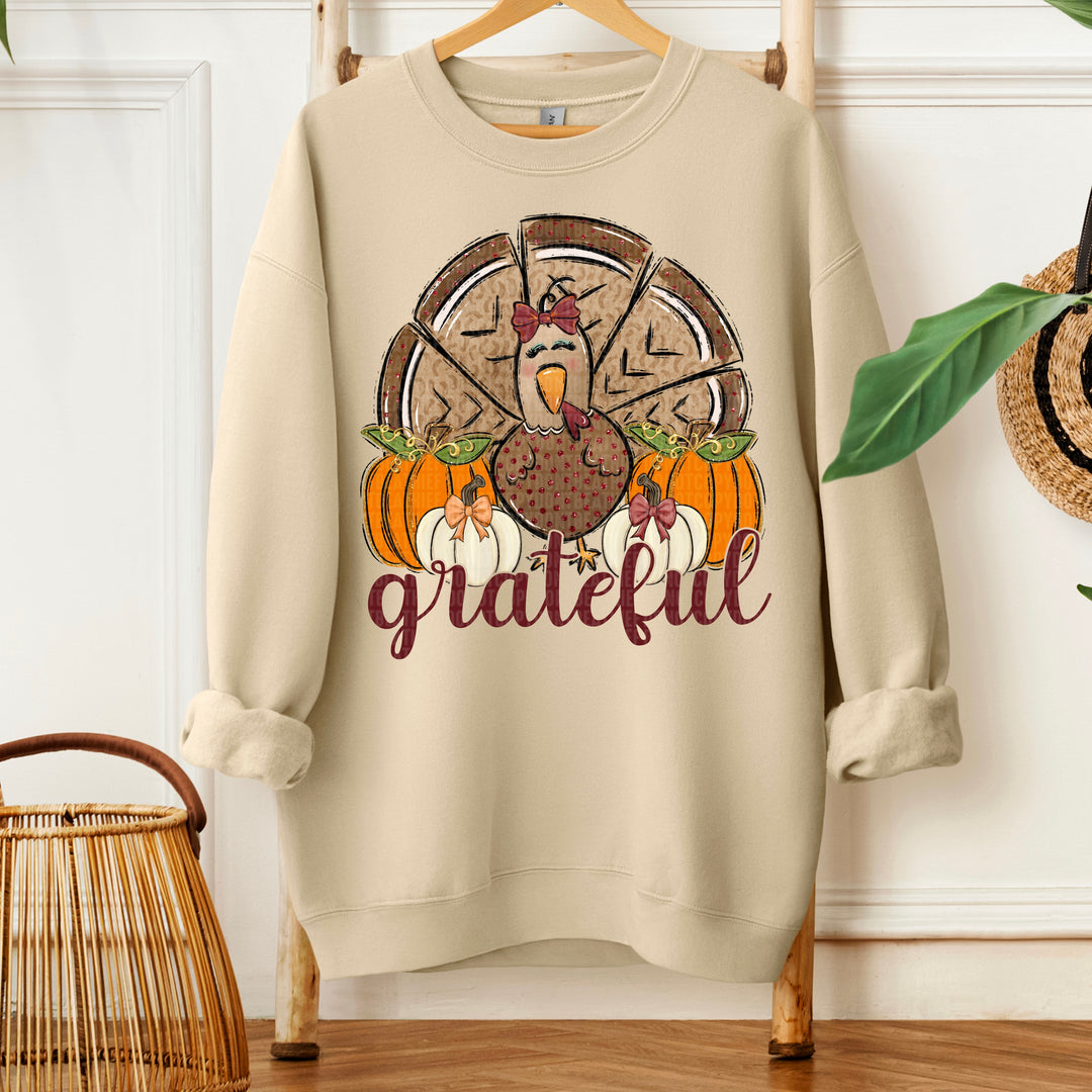 Grateful Turkey DTF Print