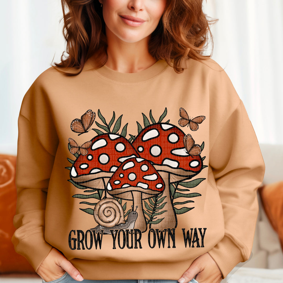 Grow Your Own Way DTF Print