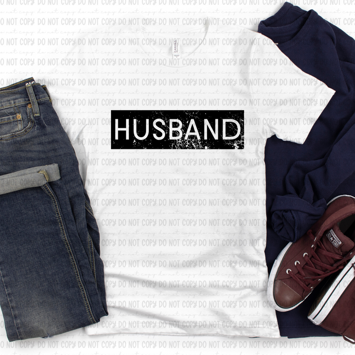 Husband DTF Print