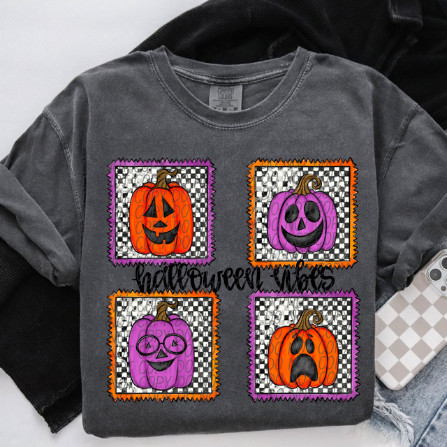 Halloween Vibes DTF Print