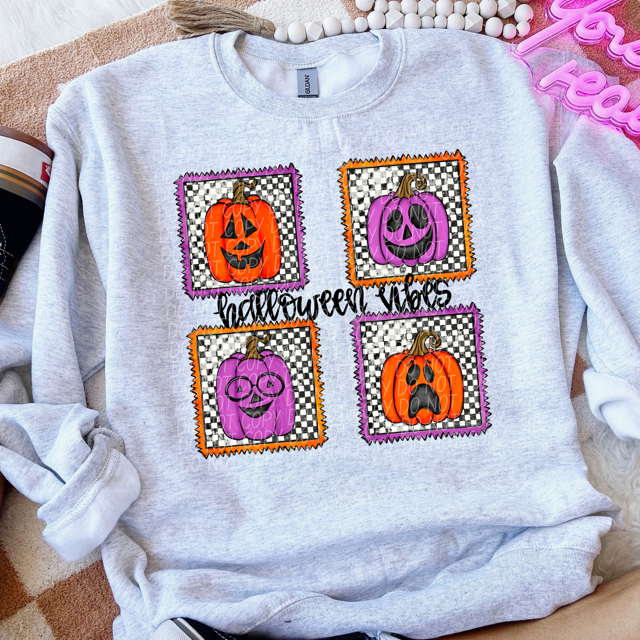 Halloween Vibes DTF Print