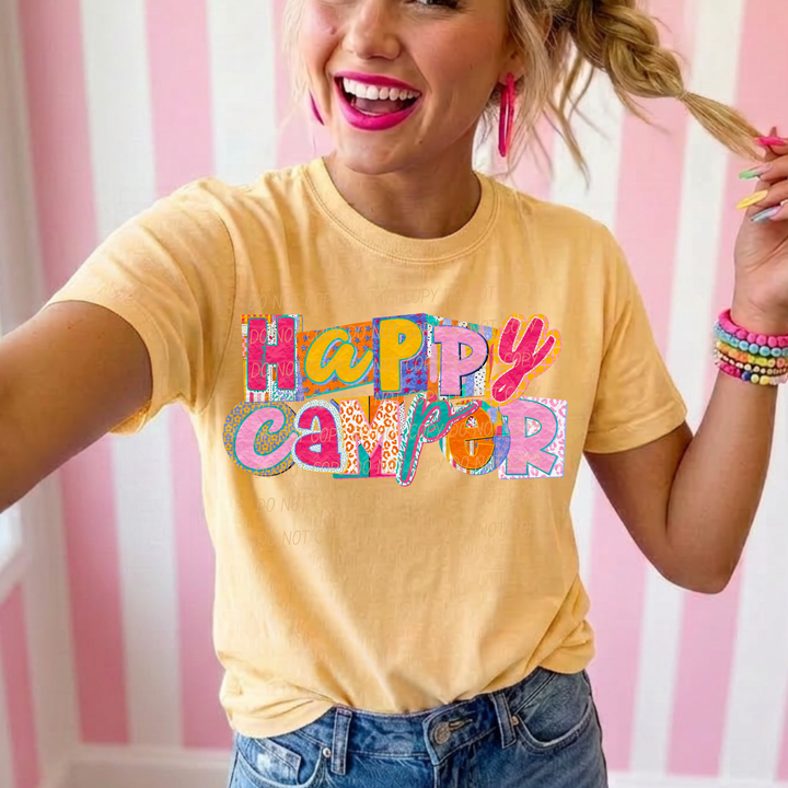 Happy Camper DTF Print