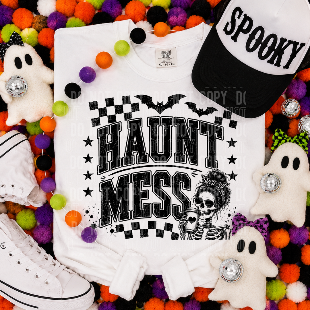 Haunt Mess DTF Print