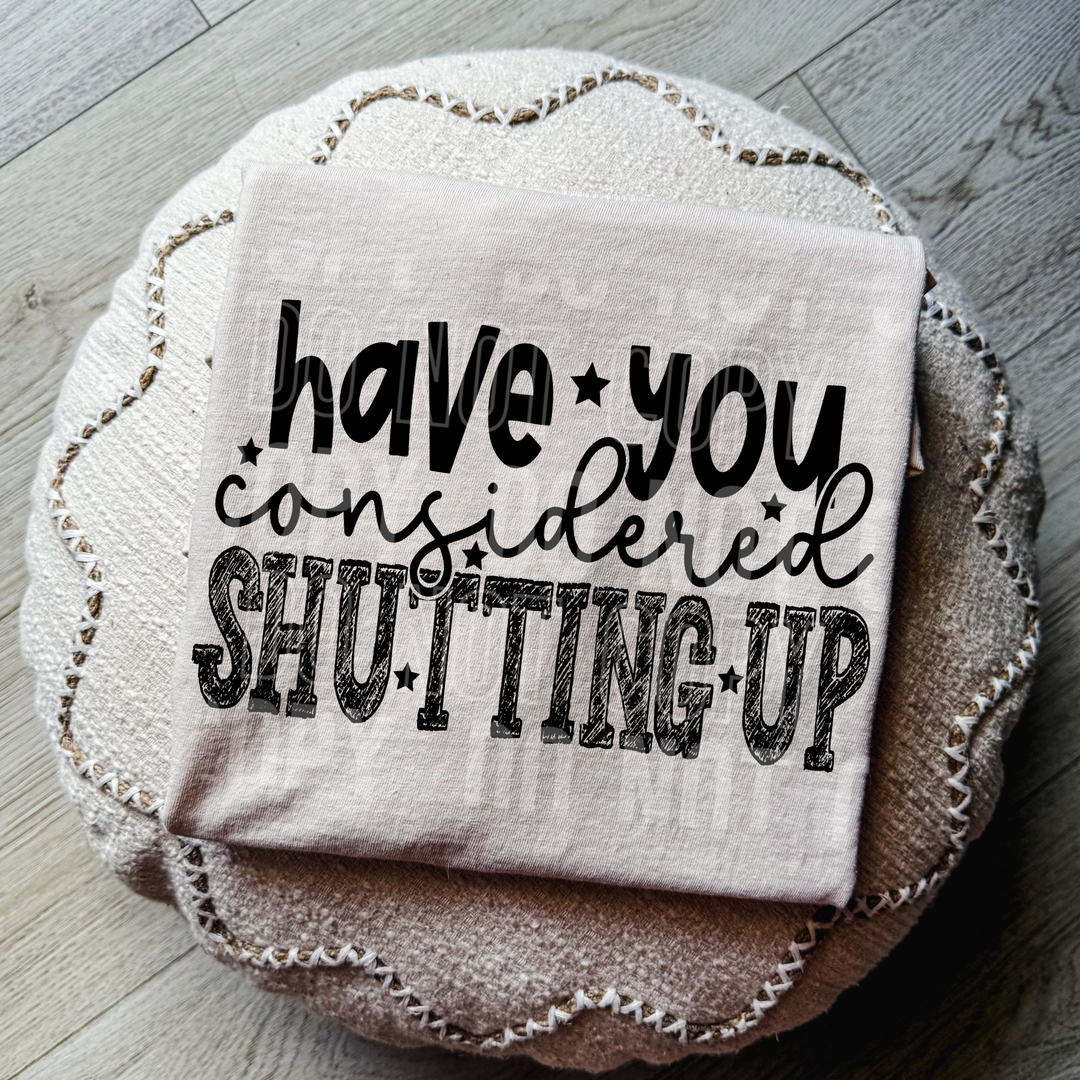 Have You Considered Shutting Up DTF Print