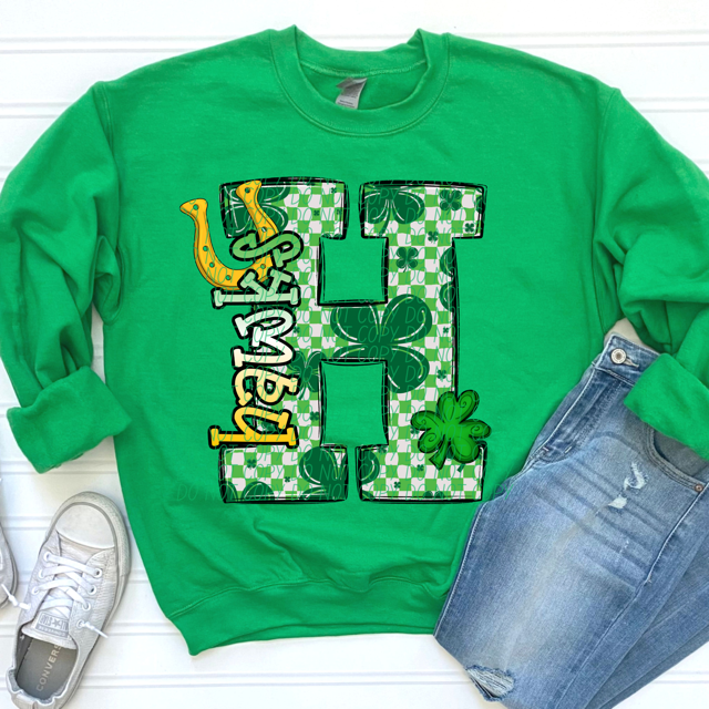 St Patrick's Day Mascots DTF Print