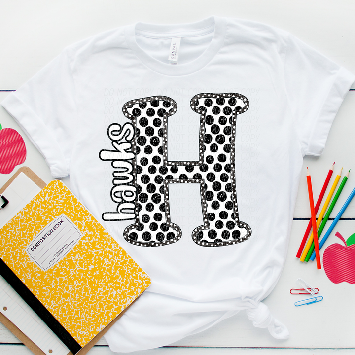 Polka Dot Mascots Youth DTF Print