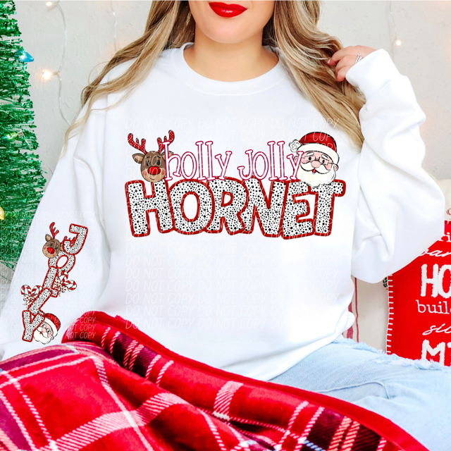 Holly Jolly Mascots DTF Print