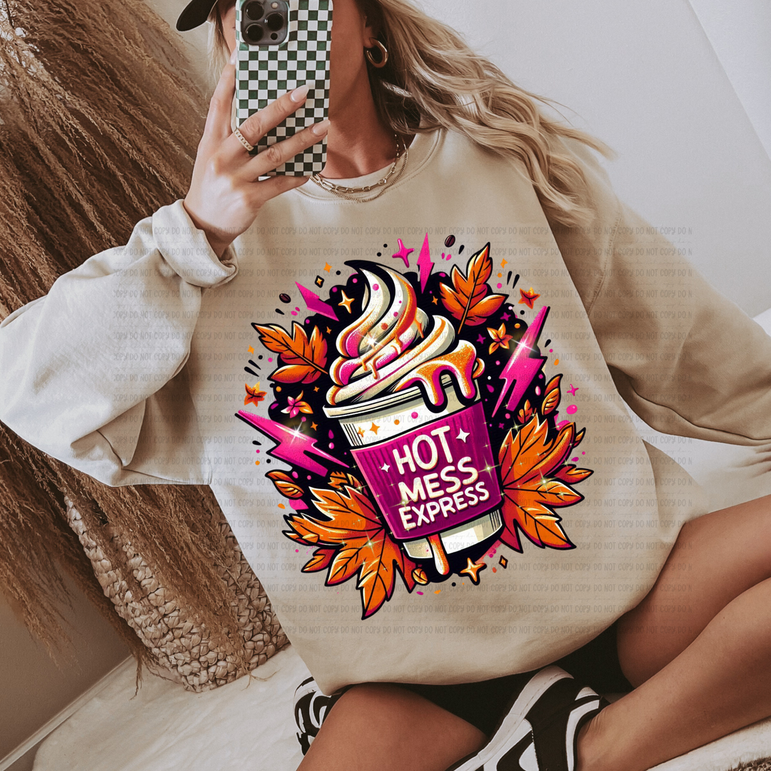 Hot Mess Express DTF Print