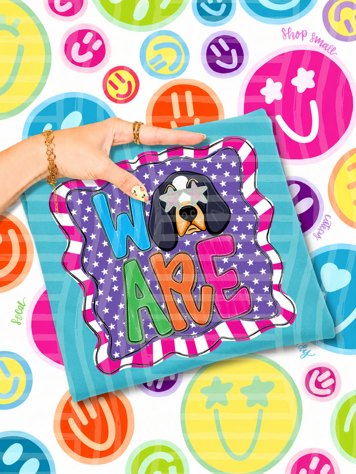 We Are Starry Eyed Mascots DTF Print