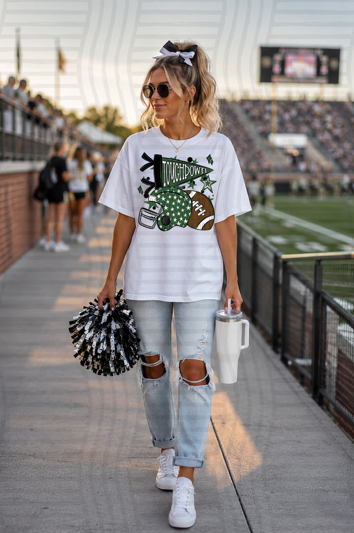 Touchdown Helmet DTF Print