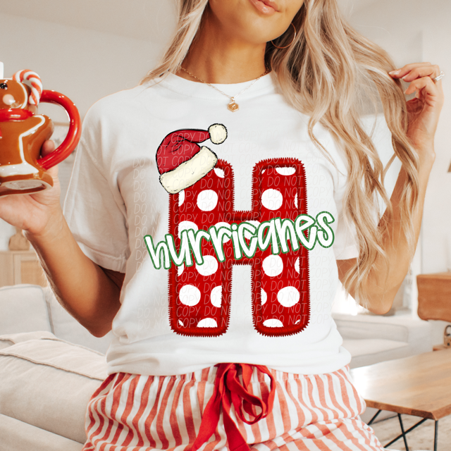 Christmas School Spirit DTF Print