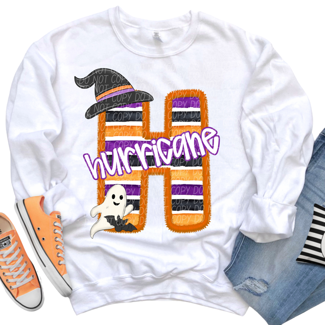 Halloween Striped Mascots DTF Print