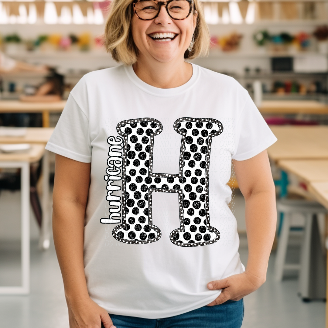 Polka Dot Mascots Youth DTF Print