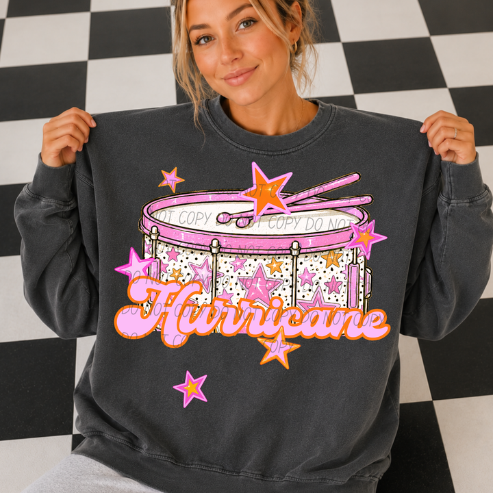 Pink Band Mascot DTF Print
