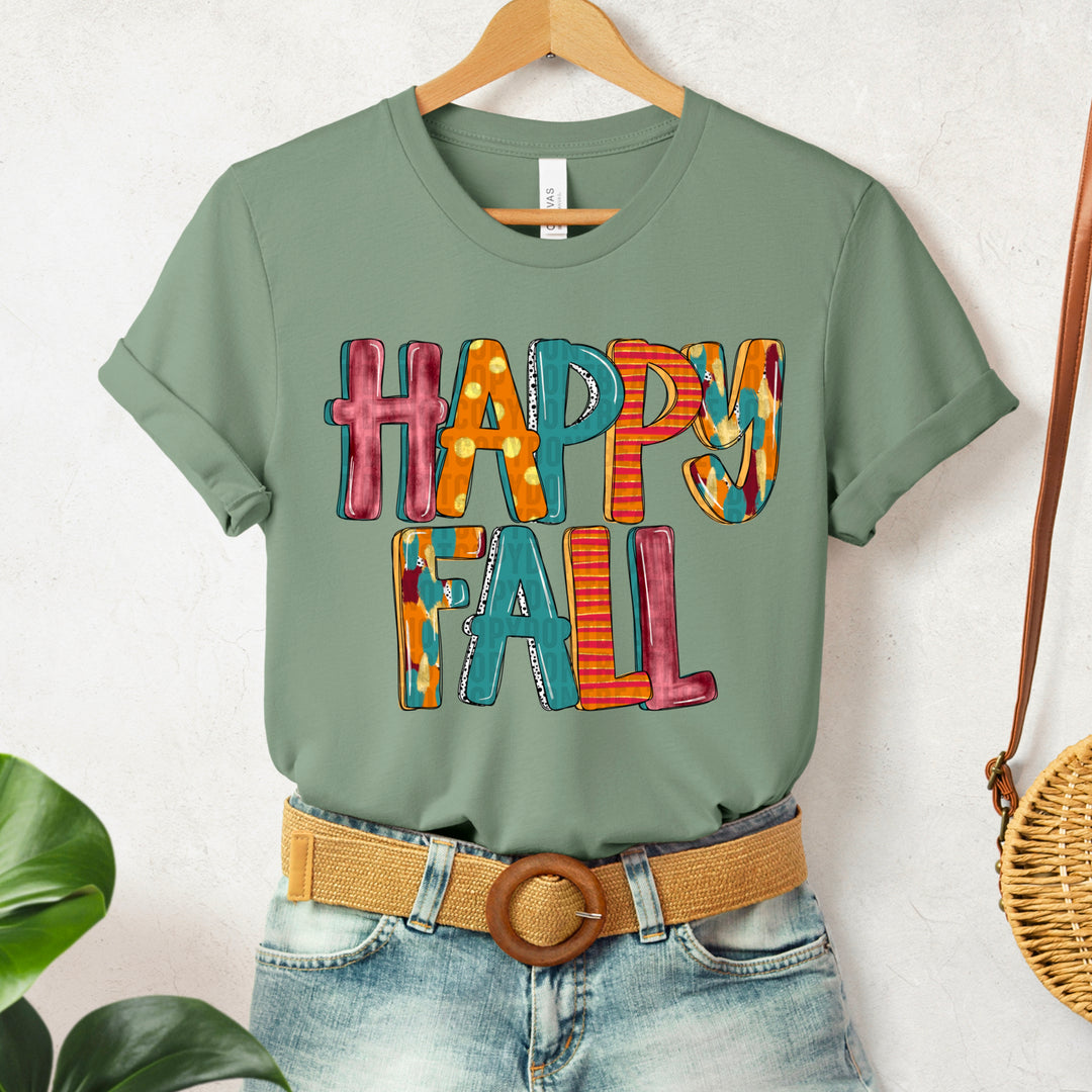 Happy Fall DTF Print