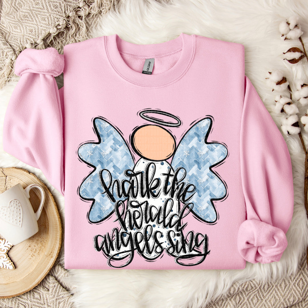 Hark The Herald Angel Sings DTF Print