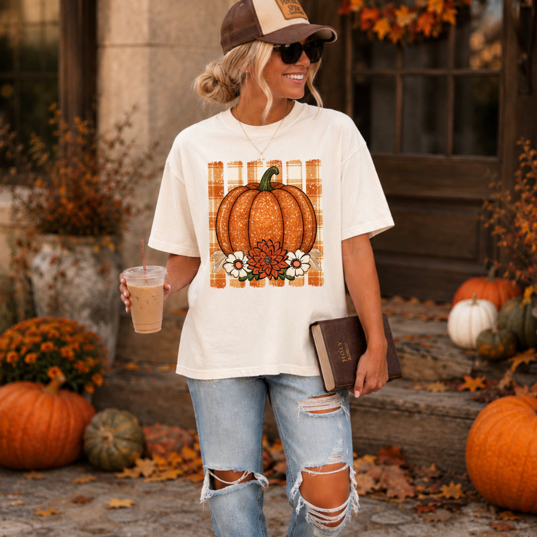 Harvest Pumpkin DTF Print