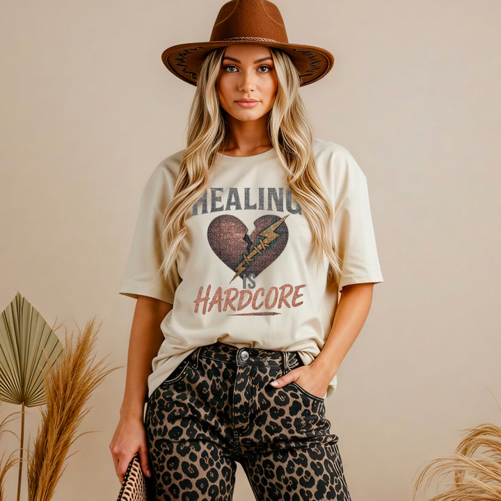 Healing Is Hardcore DTF Print