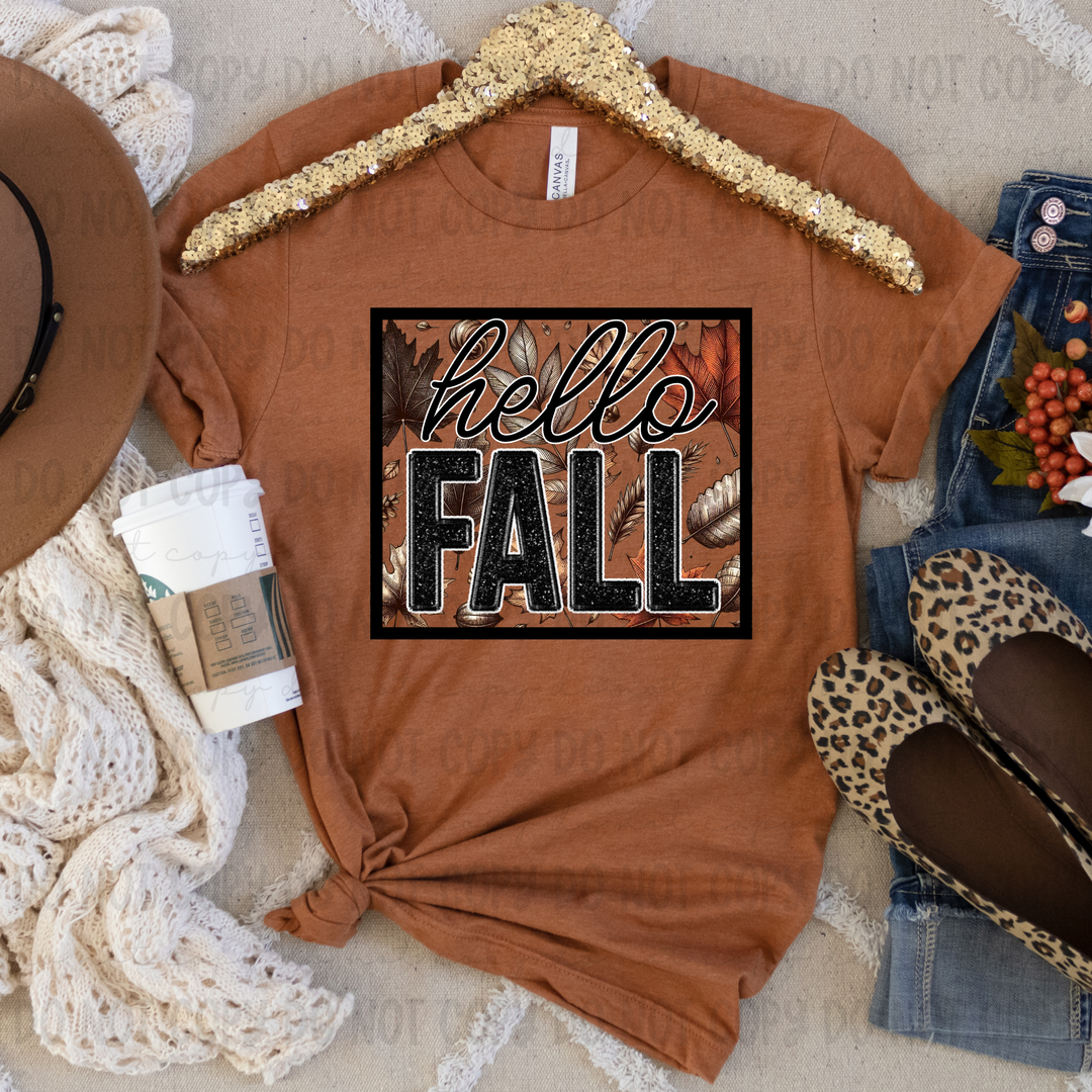 Hello Fall DTF Print