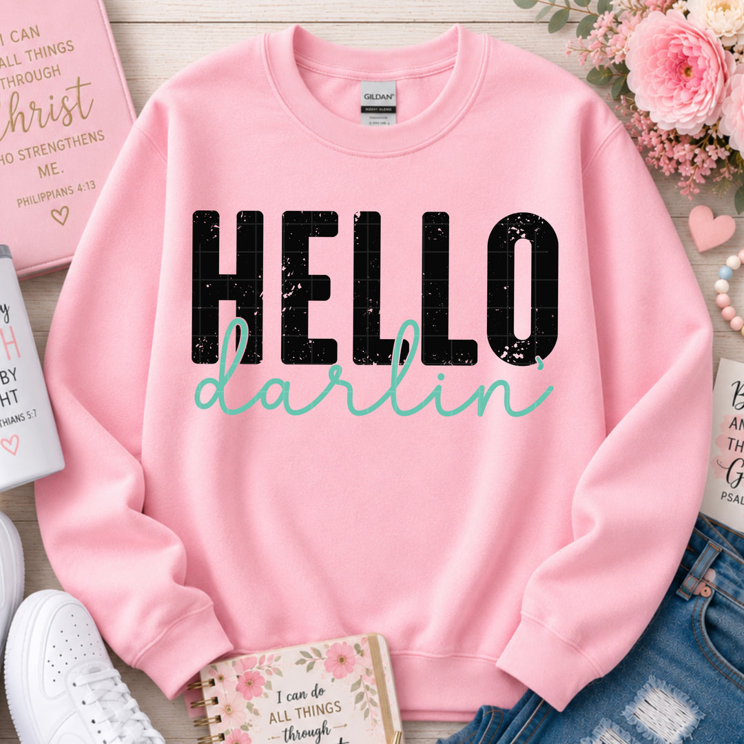 Hello Darlin DTF Print