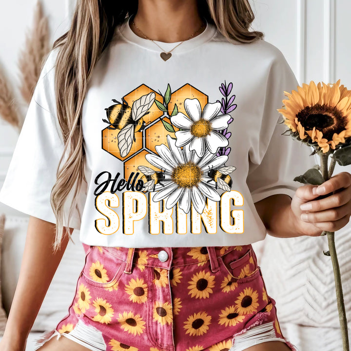 Hello Spring DTF Print