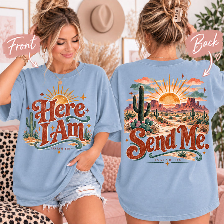 Here I Am Send Me DTF Print