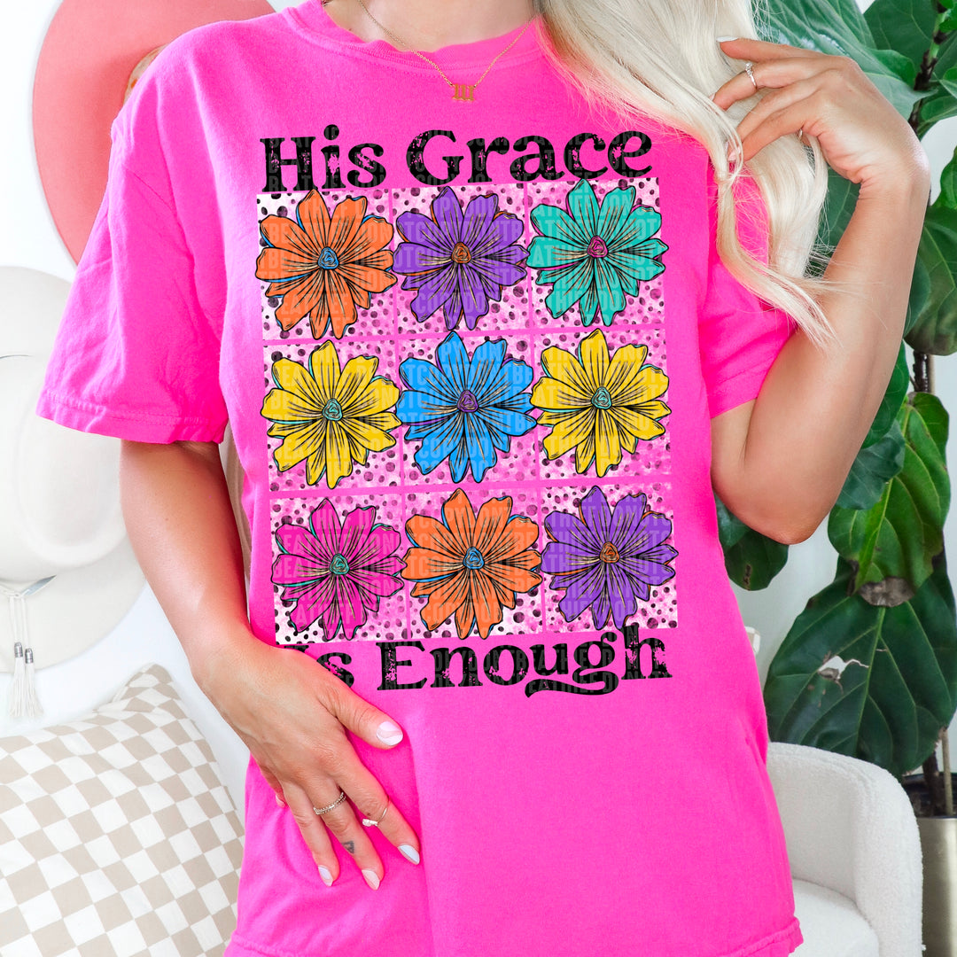 His Grace Is Enough DTF Print