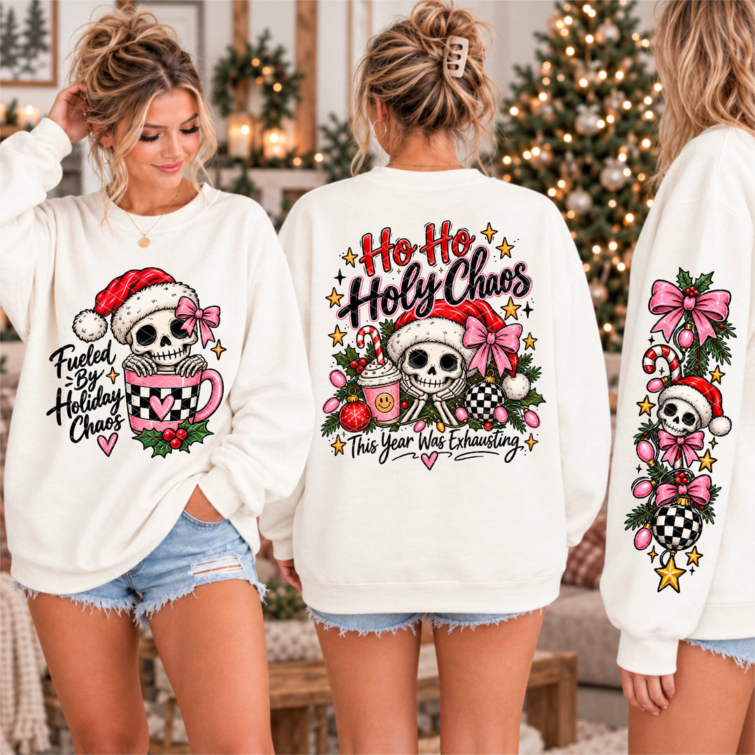 Ho Ho Holy Chaos DTF Print