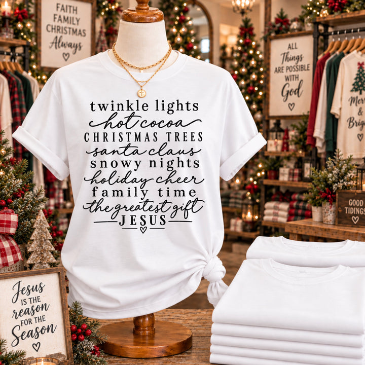 Holiday Phrase DTF Print