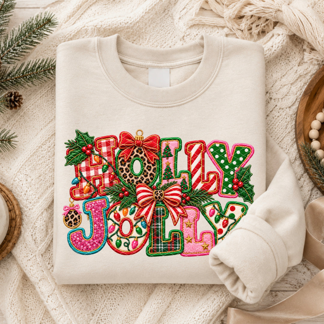 Holly Jolly DTF Print