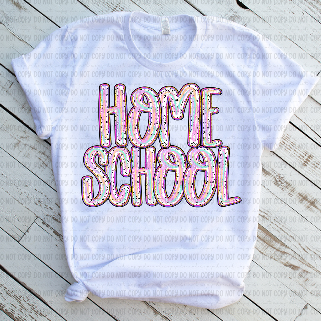 Color Dotted Grade Levels DTF Print