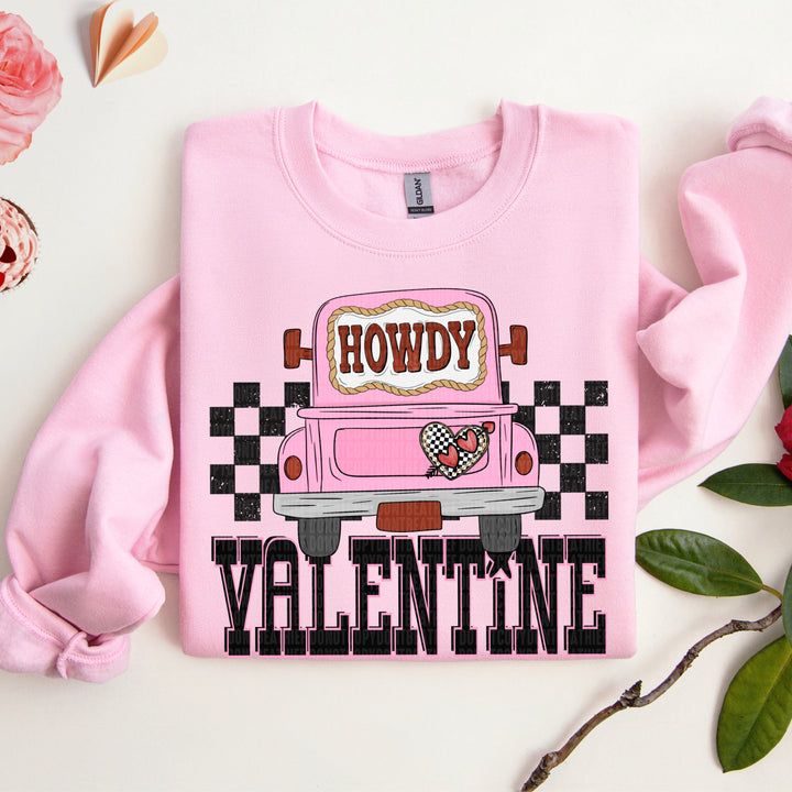 Howdy Valentine DTF Print