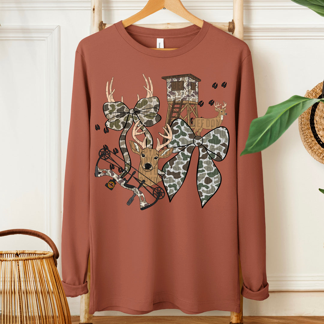 Hunting Girly FRONT DTF Print
