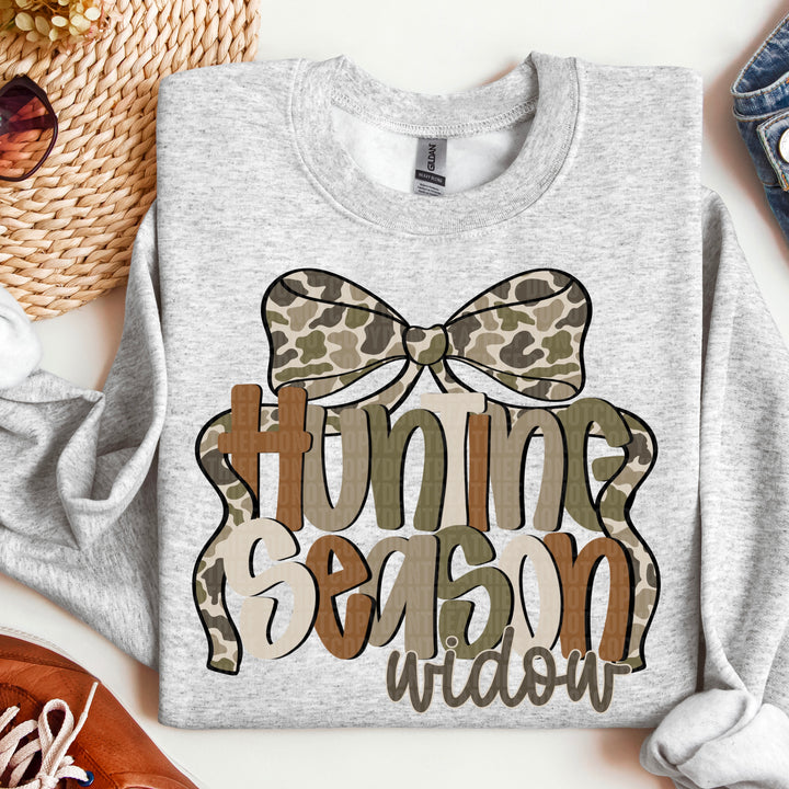 Hunting Season Widow DTF Print