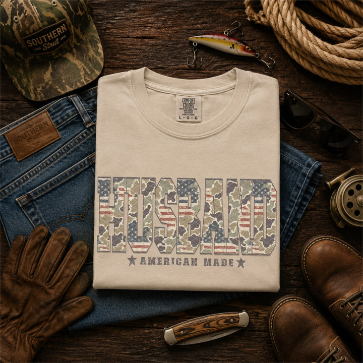 Camo Patriotic Men Collection DTF Print