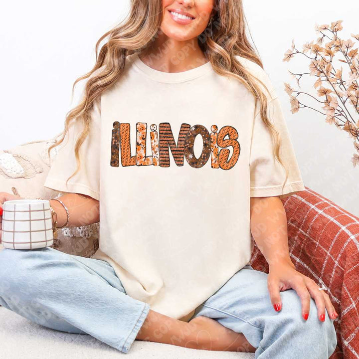 State Pumpkin Alpha DTF Print