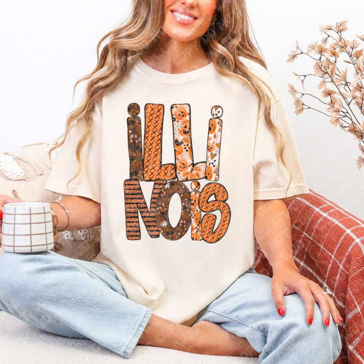 State Pumpkin Alpha DTF Print