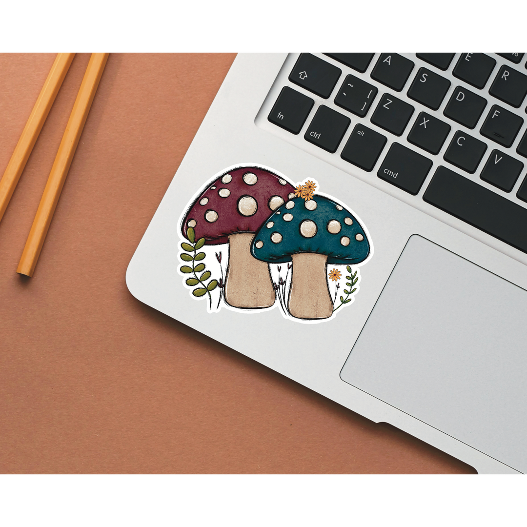 Mushroom Duo Sticker Sheet